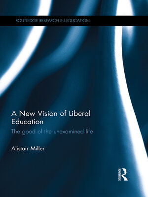 cover image of A New Vision of Liberal Education